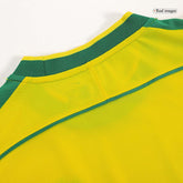 Brazil CAFU #2 Home Soccer Jersey Retro 1998
